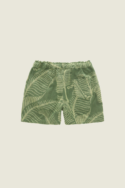 OAS Banana Leaf Terry Shorts