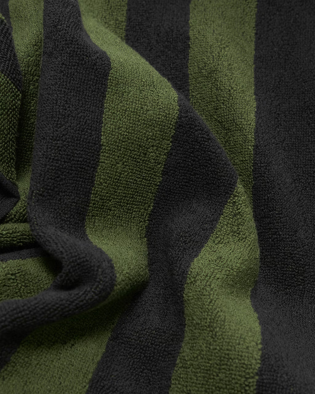 OAS Green Stripe Towel