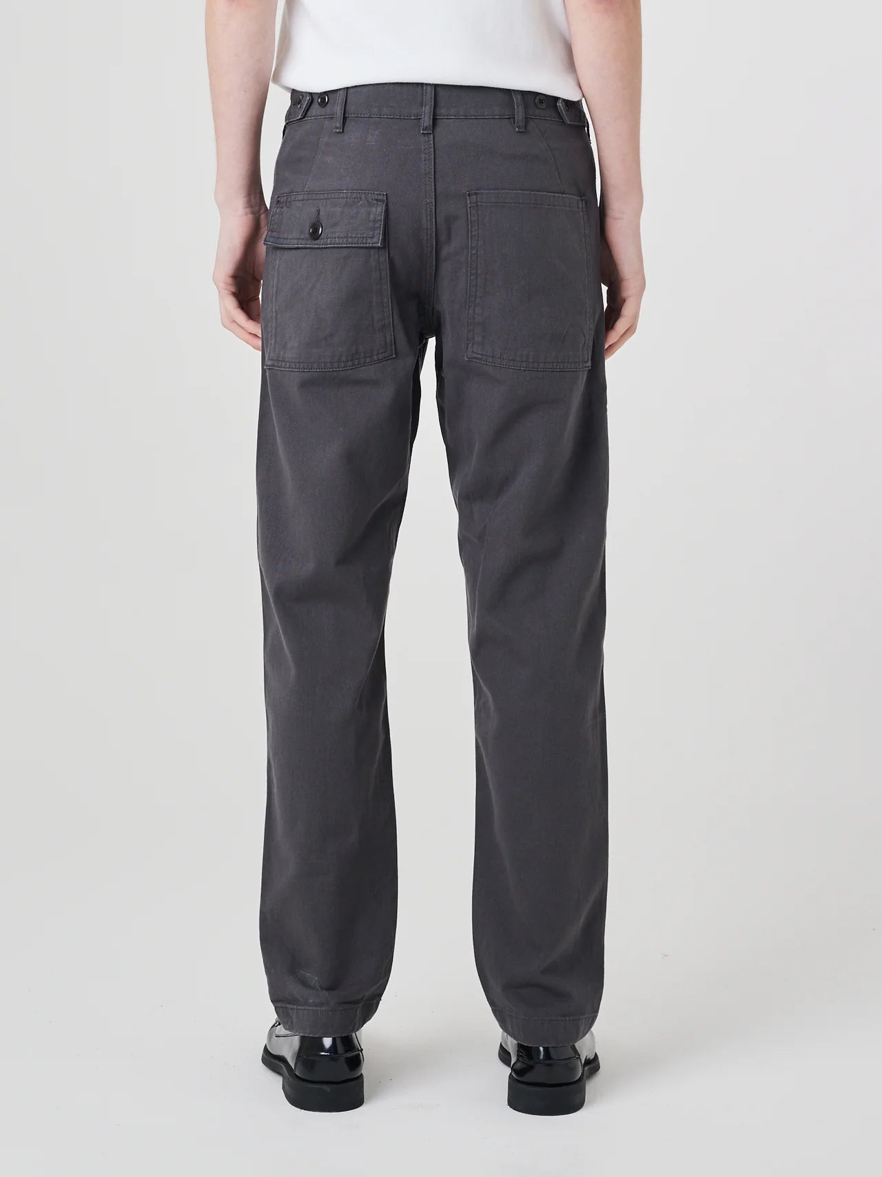 Uskees 5005 Twill Worker Pant in Charcoal
