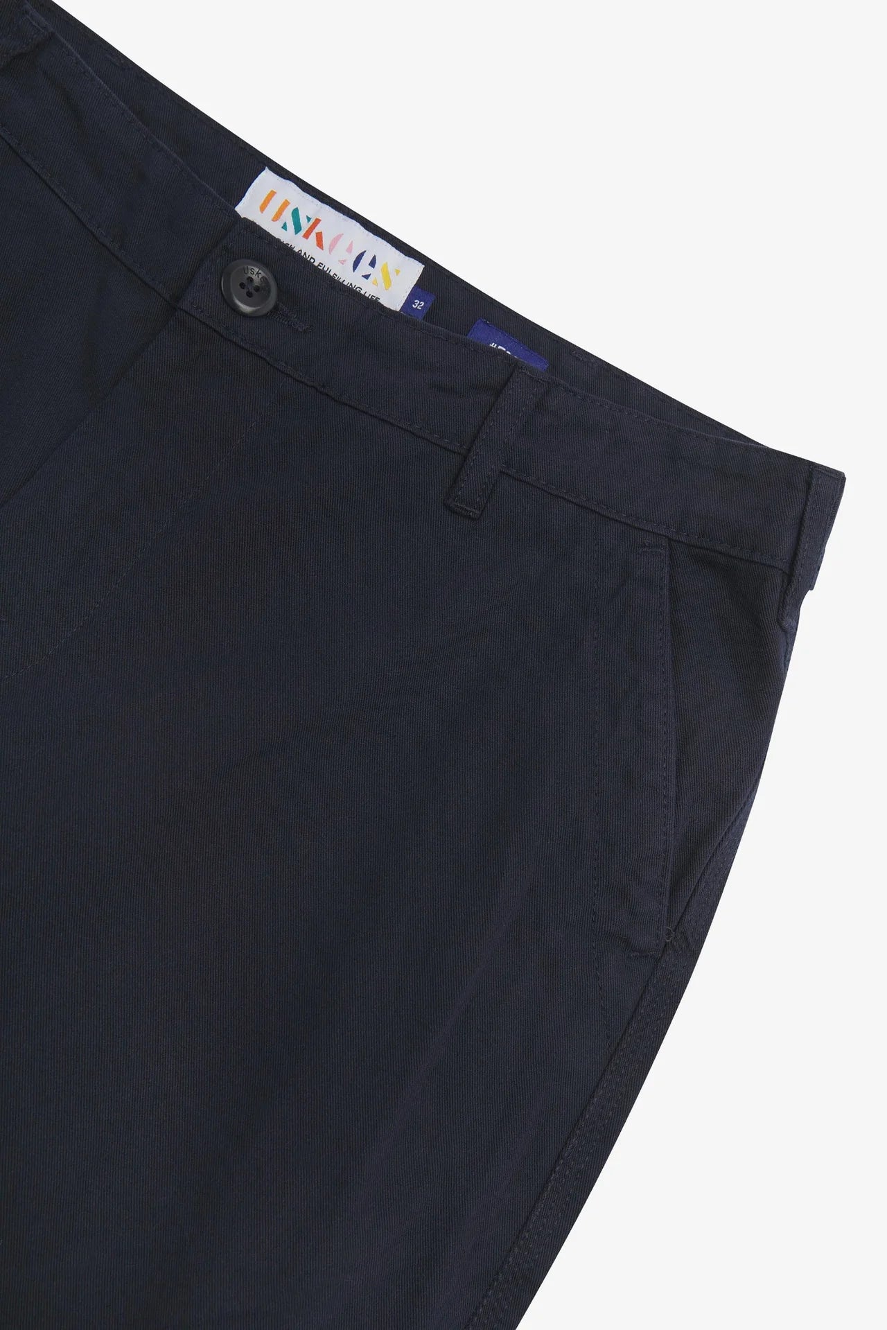 Uskees 5005 Twill Worker Pant in Midnight Blue