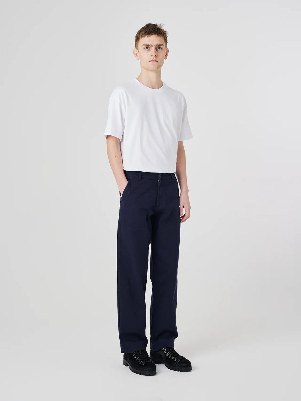 Uskees 5021 Twill Painter Pants in Midnight Blue