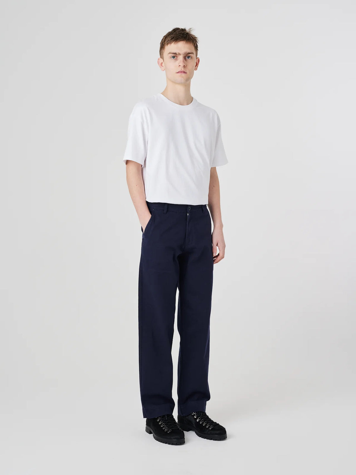 Uskees 5021 Twill Painter Pants in Midnight Blue