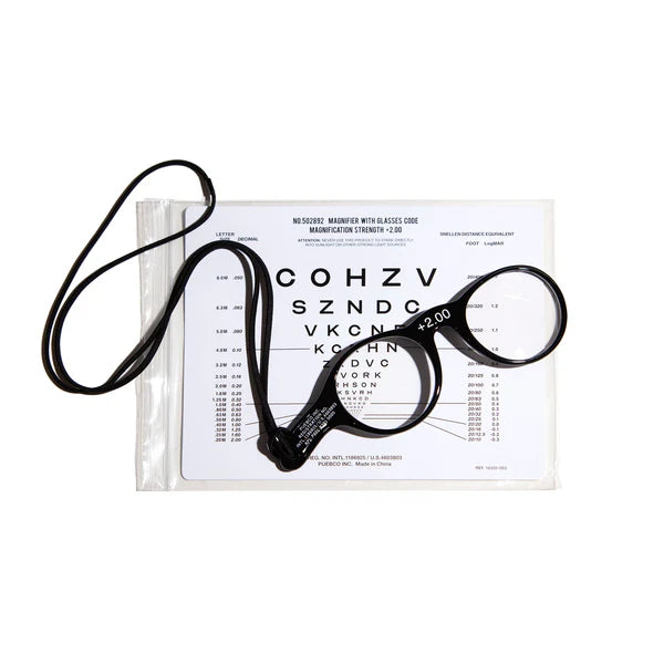 Puebco Magnifier With Glasses Code