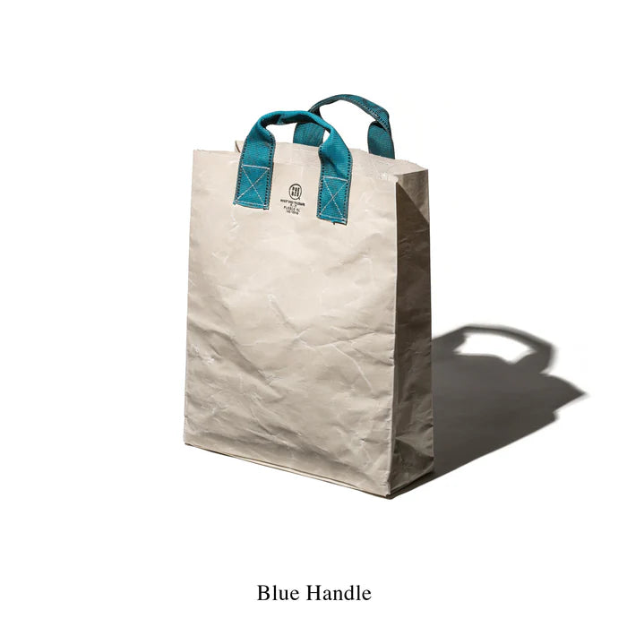 Puebco Vintage Sling Belt Rectangle Bag / Blue Handle