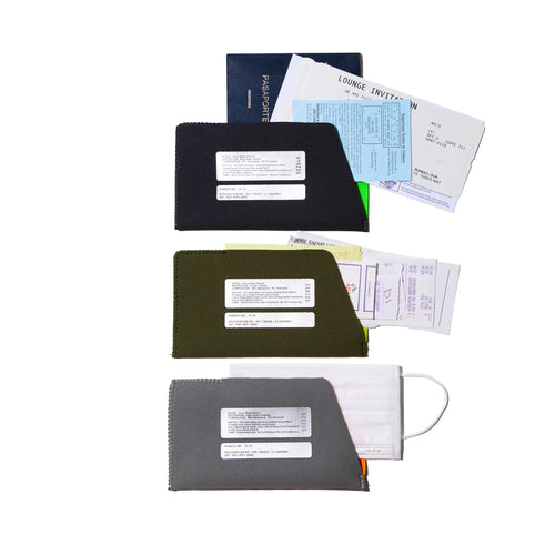 Puebco Face Mask Sleeve - Olive x Yellow