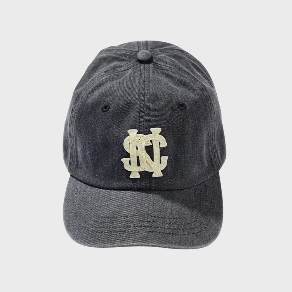 Nautica Japan Sailing Club Faded Logo Cap in Black