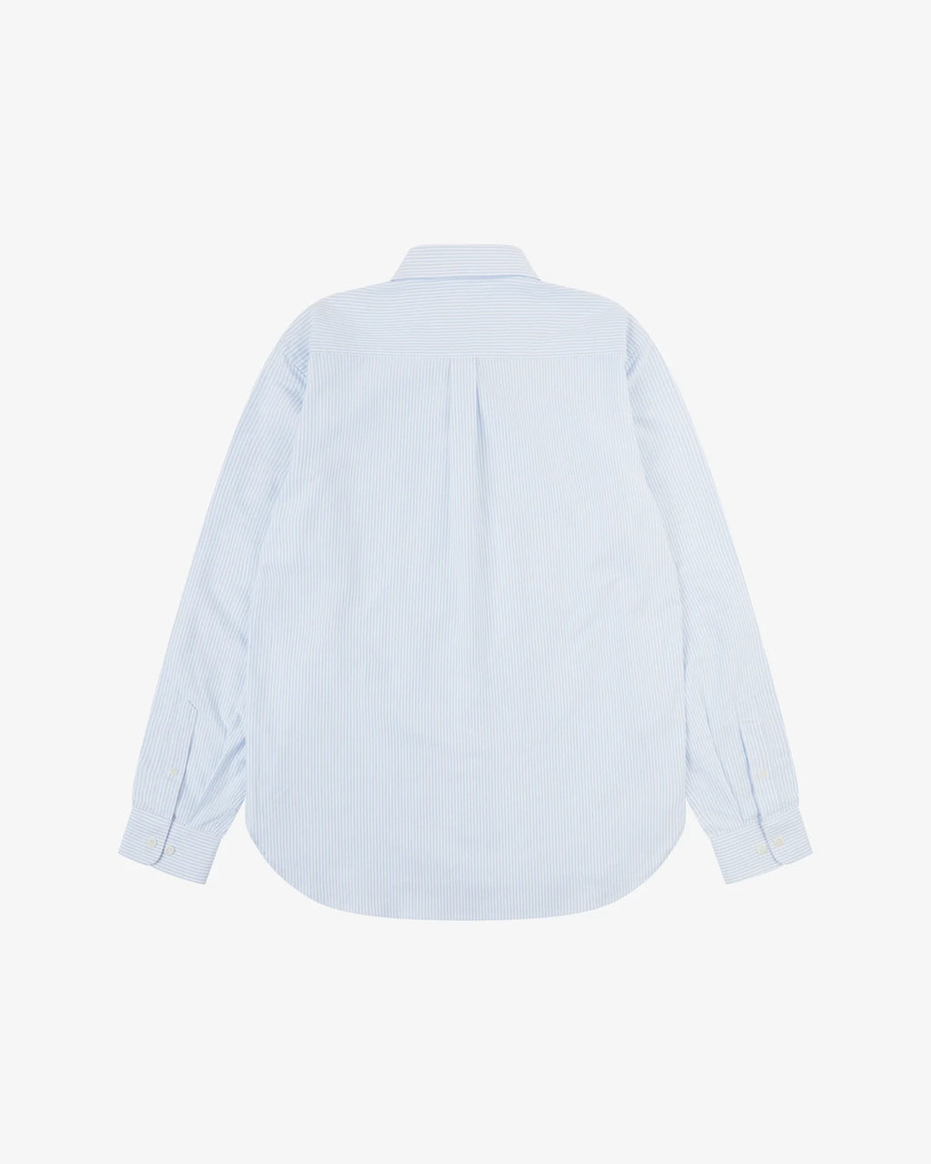 Uskees 6013 Oxford Shirt in Baby Blue Pinstripe
