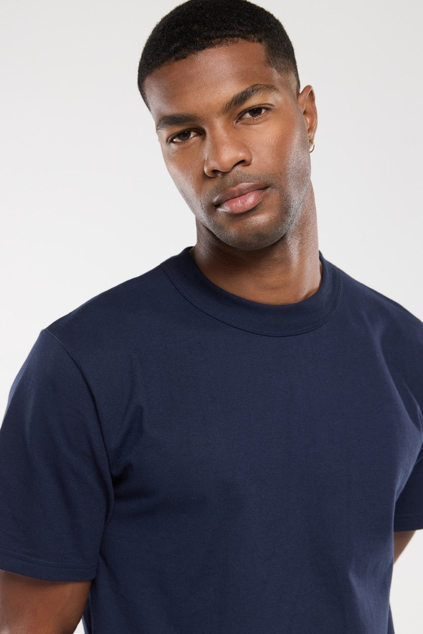 Armor Lux Heritage T-Shirt Solid Navy