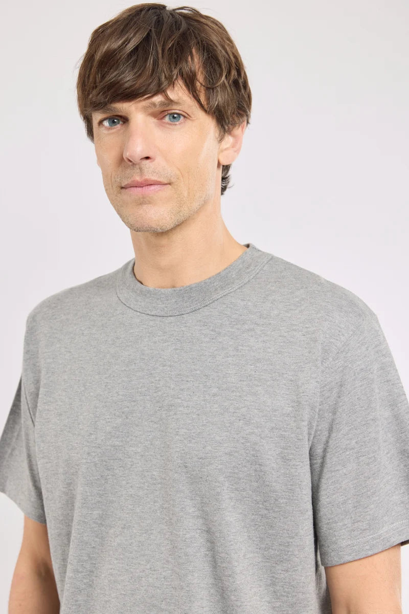 Armor Lux Heritage Tee in Misty Light Grey