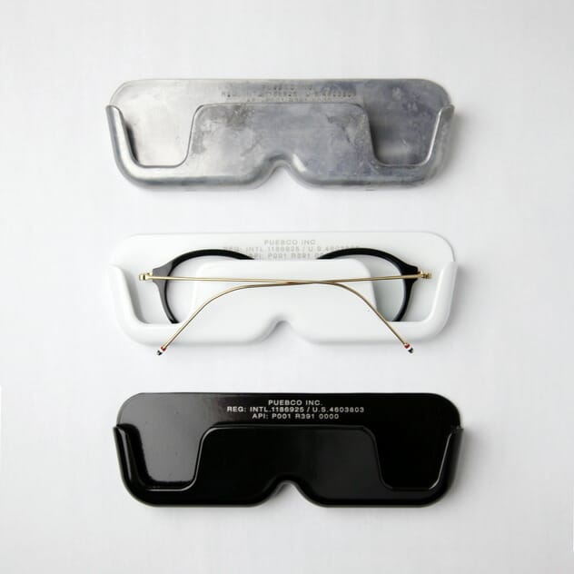 Puebco Aluminium Die Casting Glasses Holder in Natural