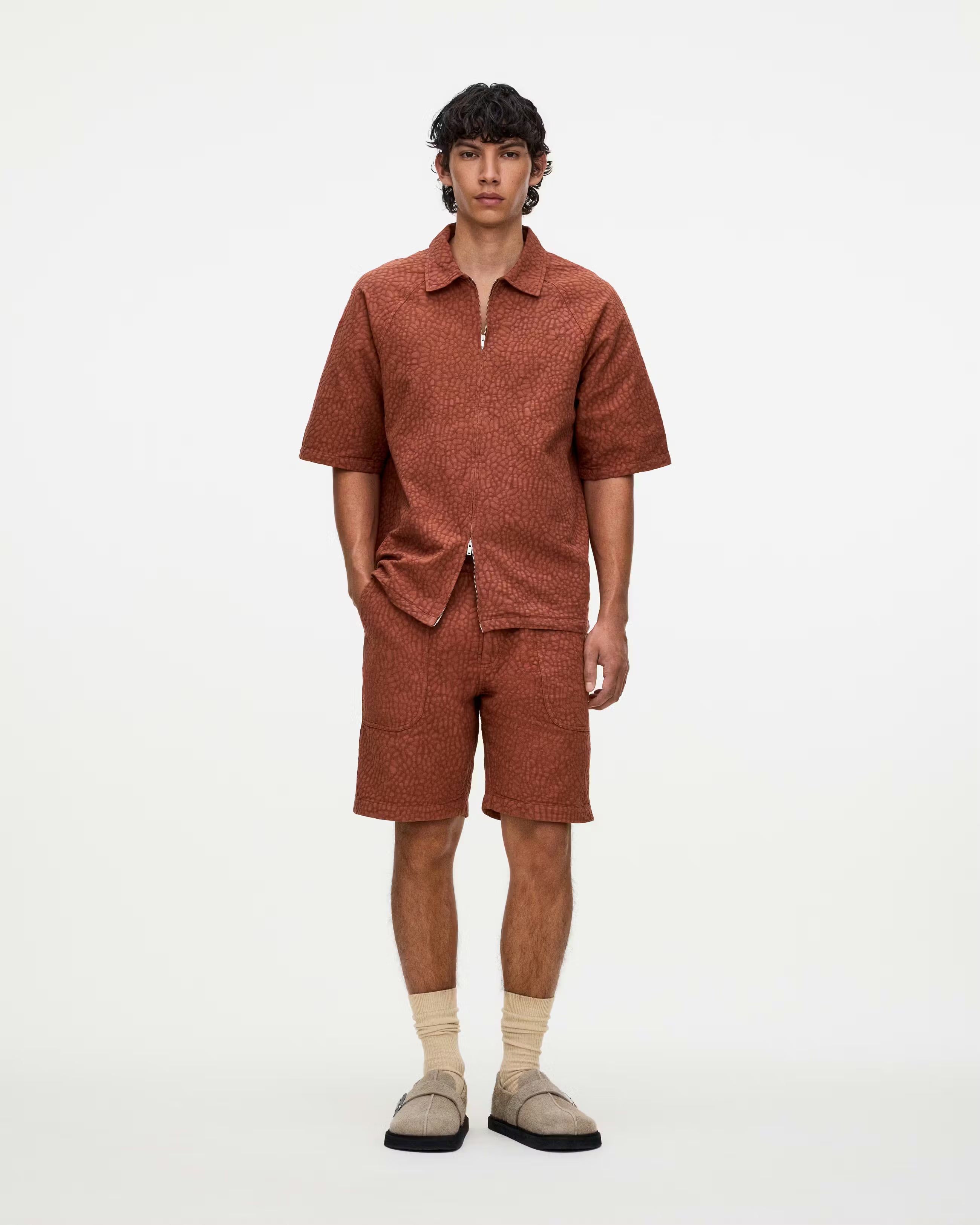 OAS Terracotta Turleo Nico Canvas Short
