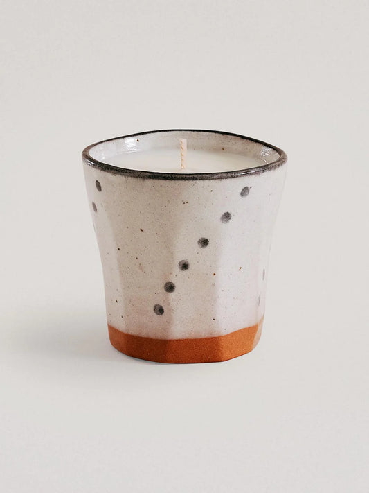 Ama Dot Handmade Japanese Ceramic Candle