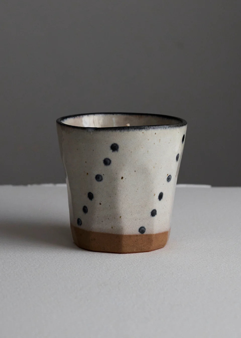 Ama Dot Handmade Japanese Ceramic Candle