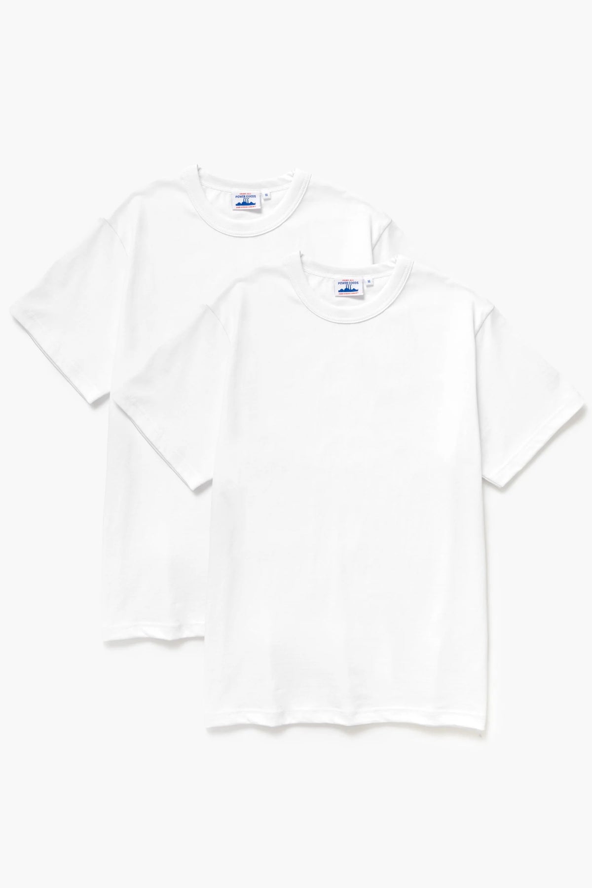Power Goods Archive Tee Two-Pack in White