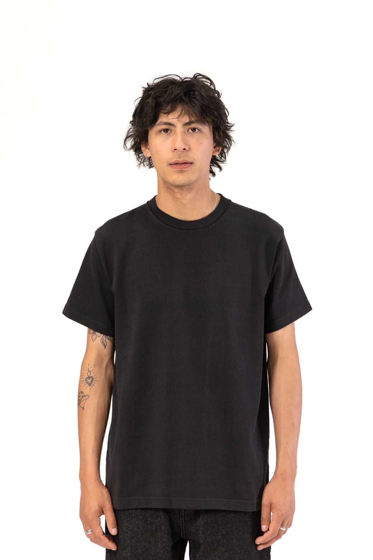 Power Goods Super Weight Tee in Black