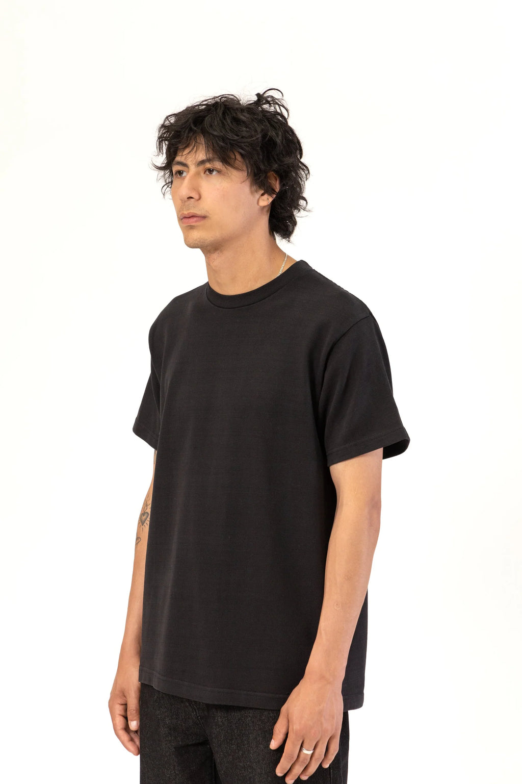 Power Goods Super Weight Tee in Black