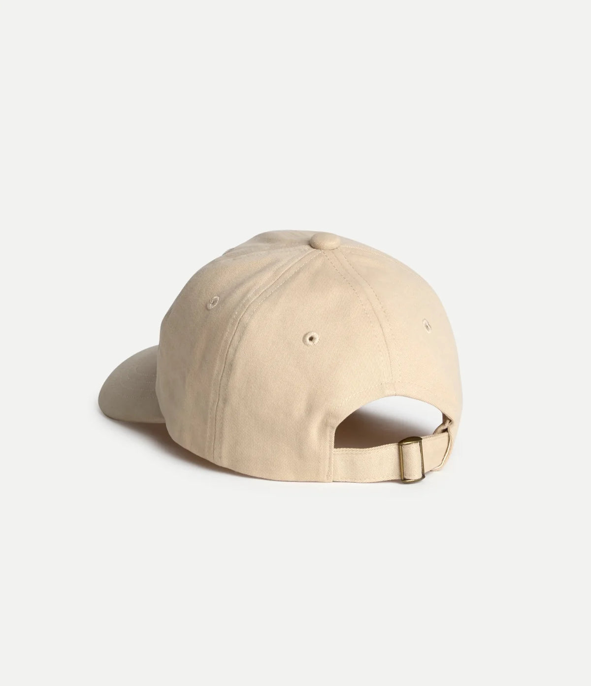 Merz b. Schwanen MbS Logo Cotton Twill Cap in Light Khaki