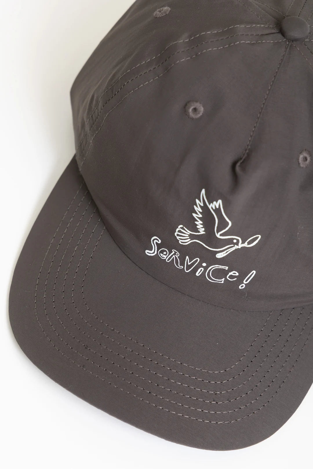 Service Works Nylon Dove Cap in Brown