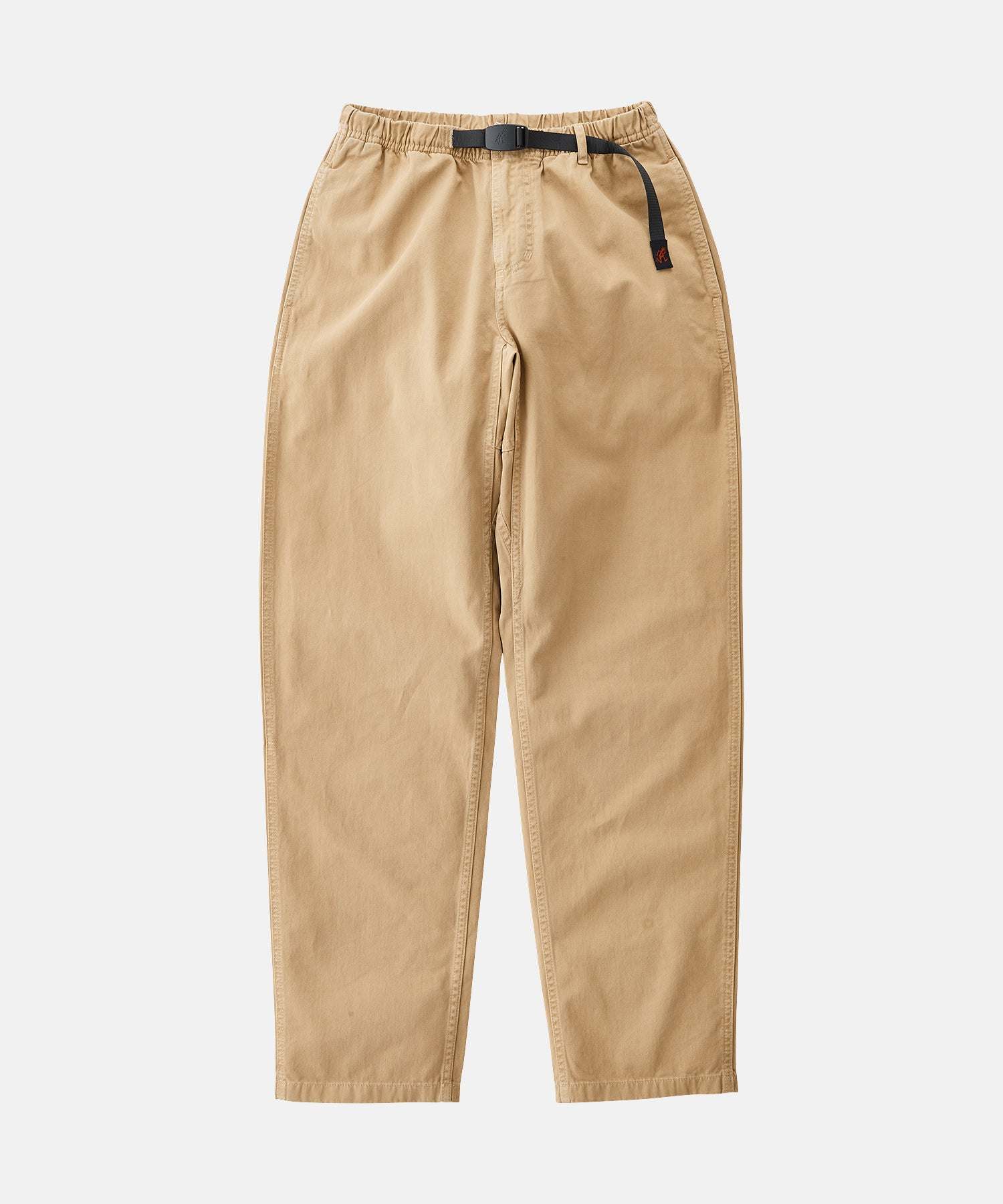 Gramicci G Pant chino trousers with webbing belt and gusseted crotch for movement