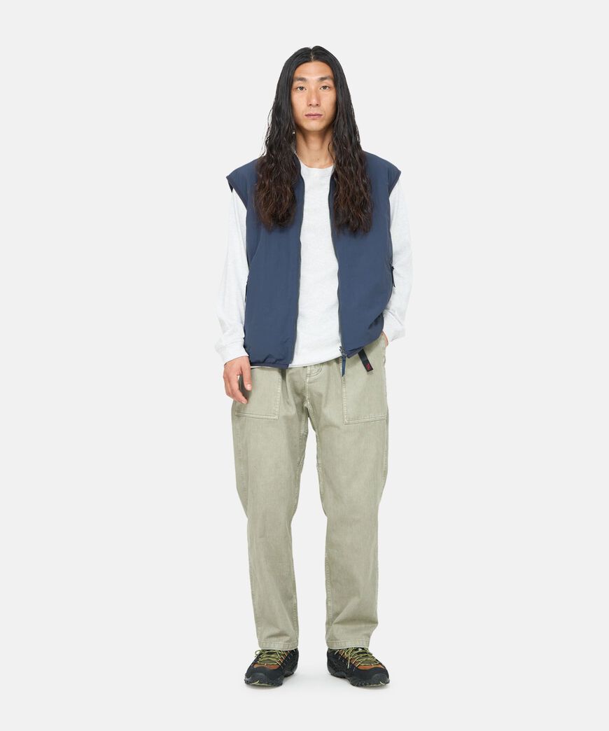 Gramicci Loose Taper Ridge Pant in Pigment Sage Green