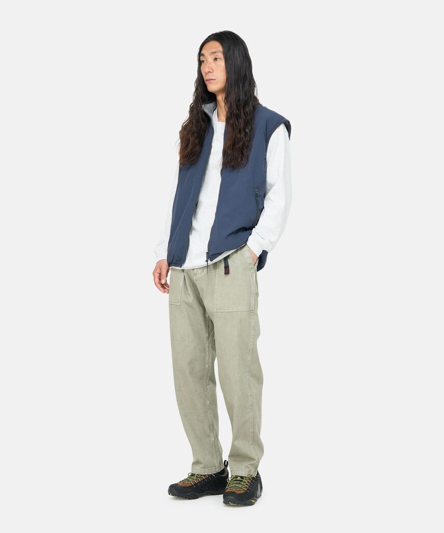 Gramicci Loose Taper Ridge Pant in Pigment Sage Green