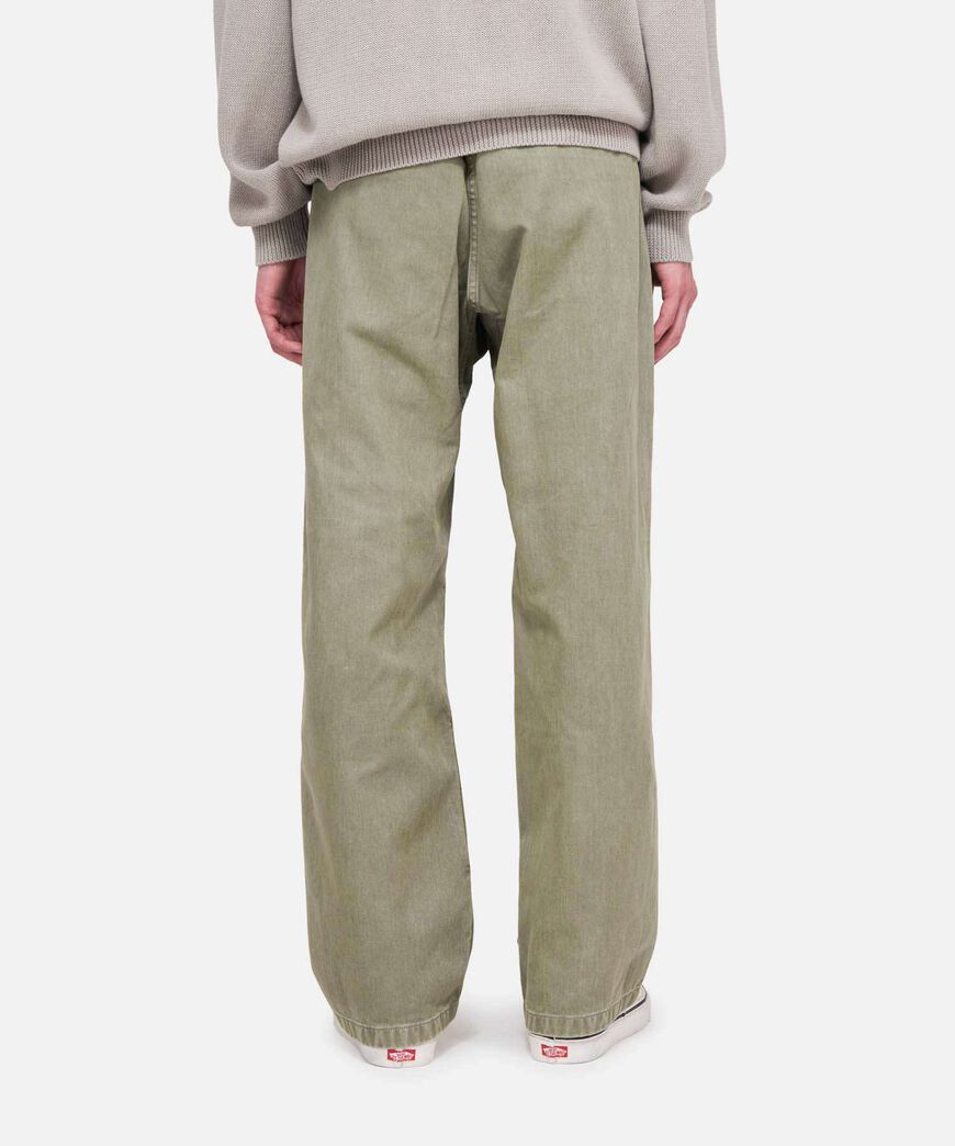 Gramicci G Pant Straight Fit in Herb Pigment