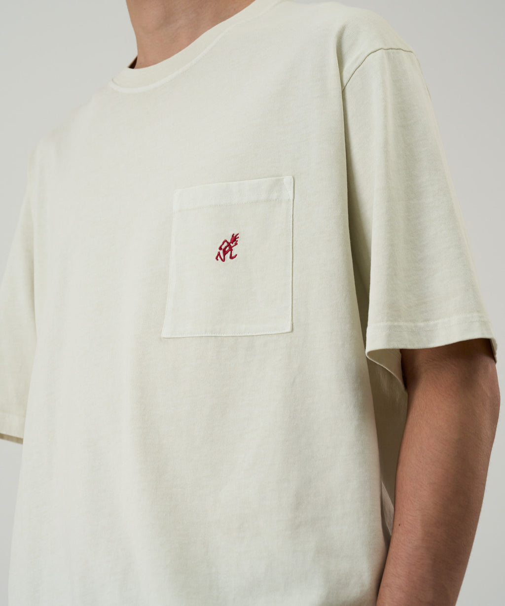 Gramicci One Point Pocket Tee in Natural Pigment