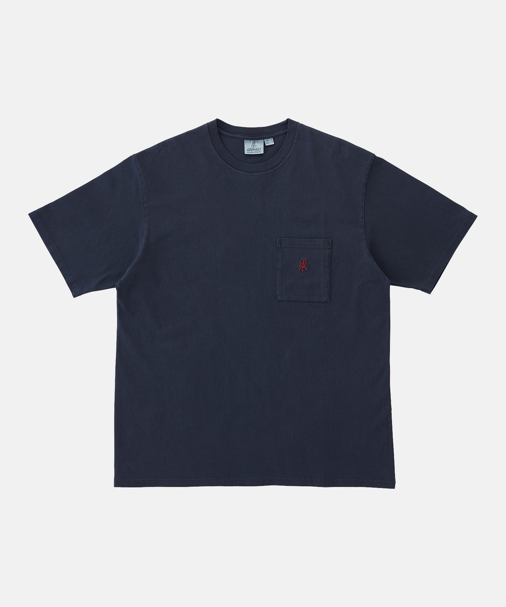 Gramicci One Point Pocket Tee in Navy Pigment