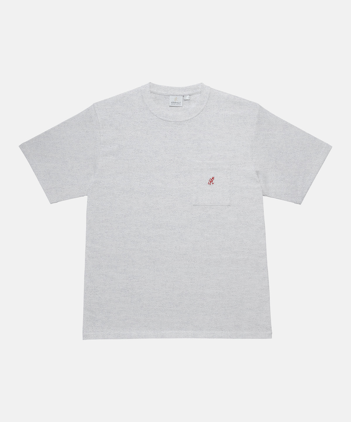 Gramicci One Point Pocket Tee in Heather Ash