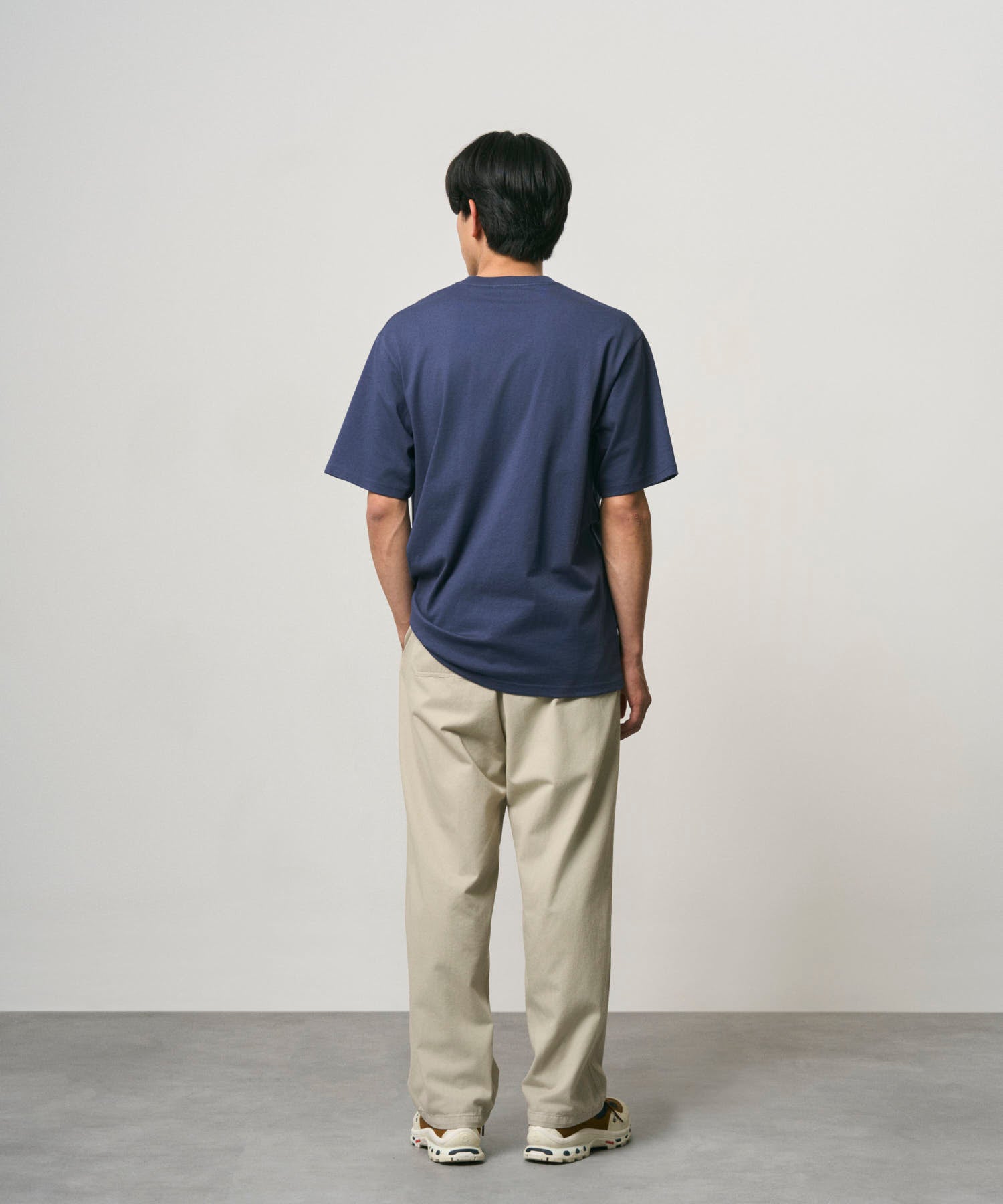 Gramicci One Point Pocket Tee in Navy