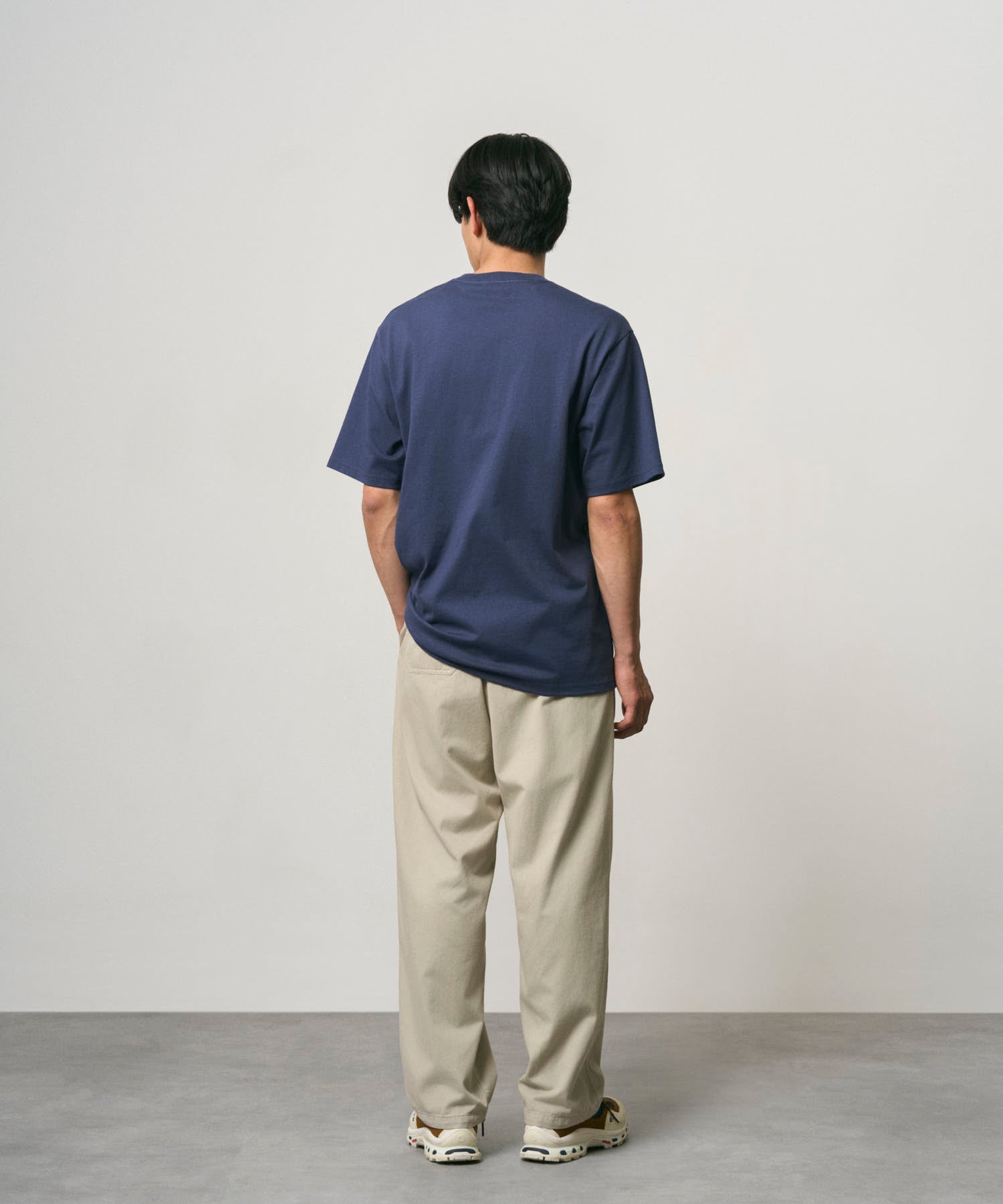 Gramicci One Point Pocket Tee in Navy