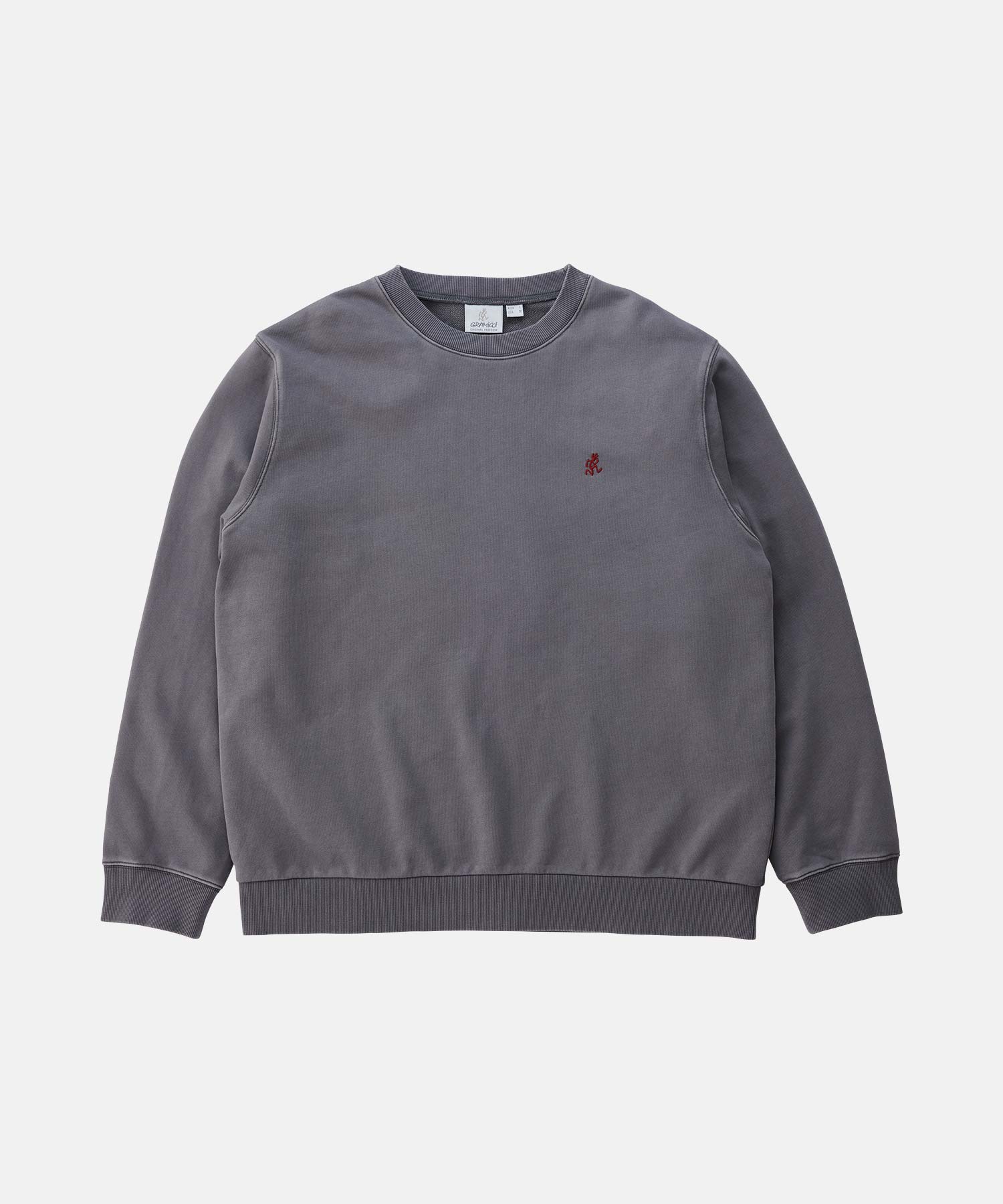 Gramicci One Point Crew Sweatshirt in Charcoal Pigment