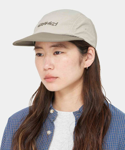 Gramicci Nylon Logo Cap in Sand