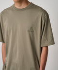 Gramicci One Point Logo Tee in Khaki
