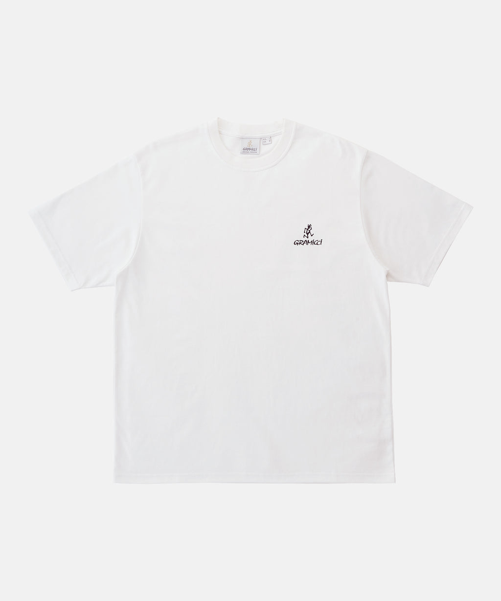 Gramicci One Point Logo Tee in White