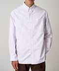 Gramicci Oxford Button Down Stance Shirt in Iris Stripe