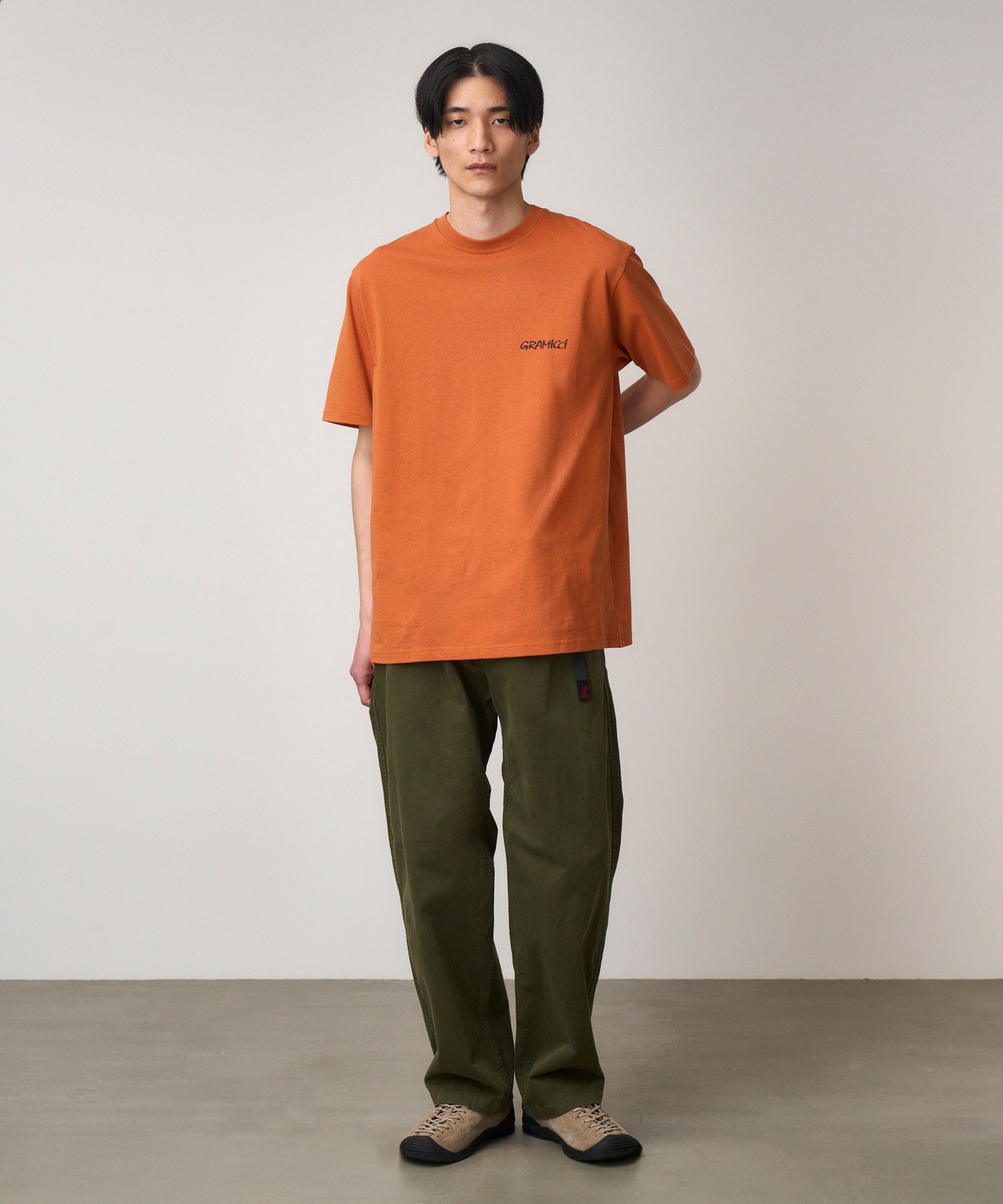 Gramicci Ice Axe Tee in Burnt Orange