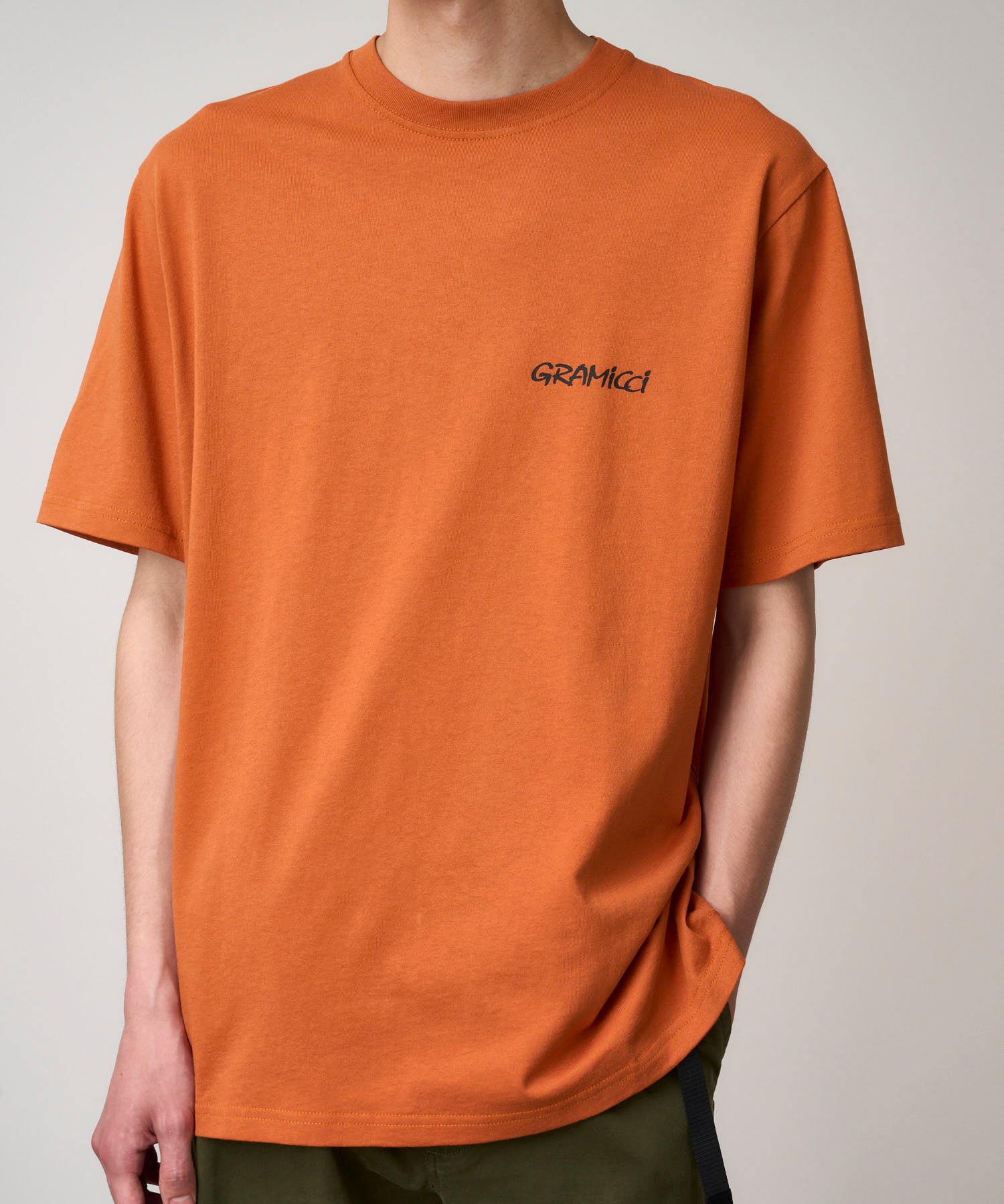 Gramicci Ice Axe Tee in Burnt Orange