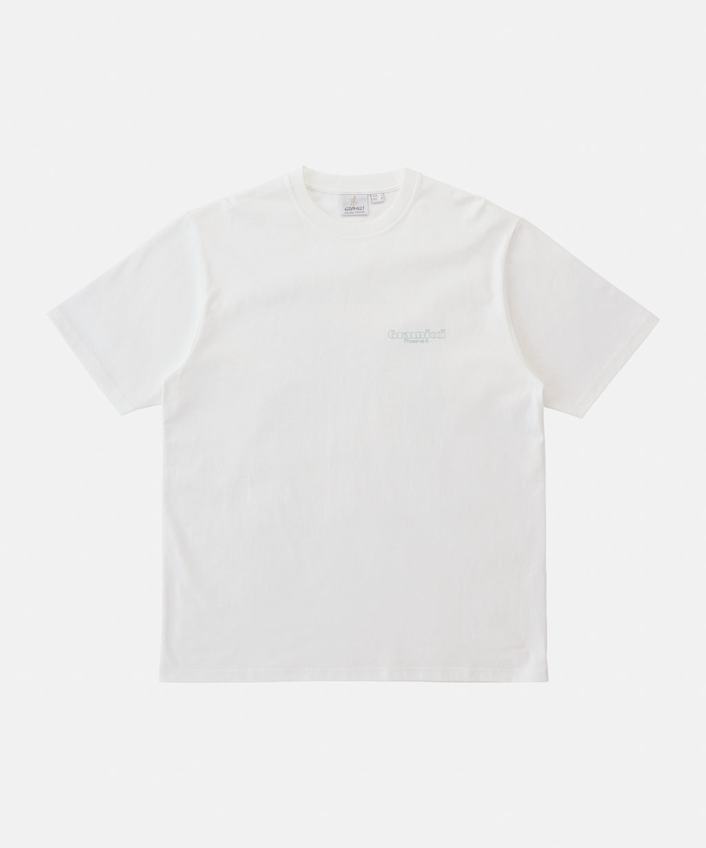 Gramicci Trout Tail Tee in White