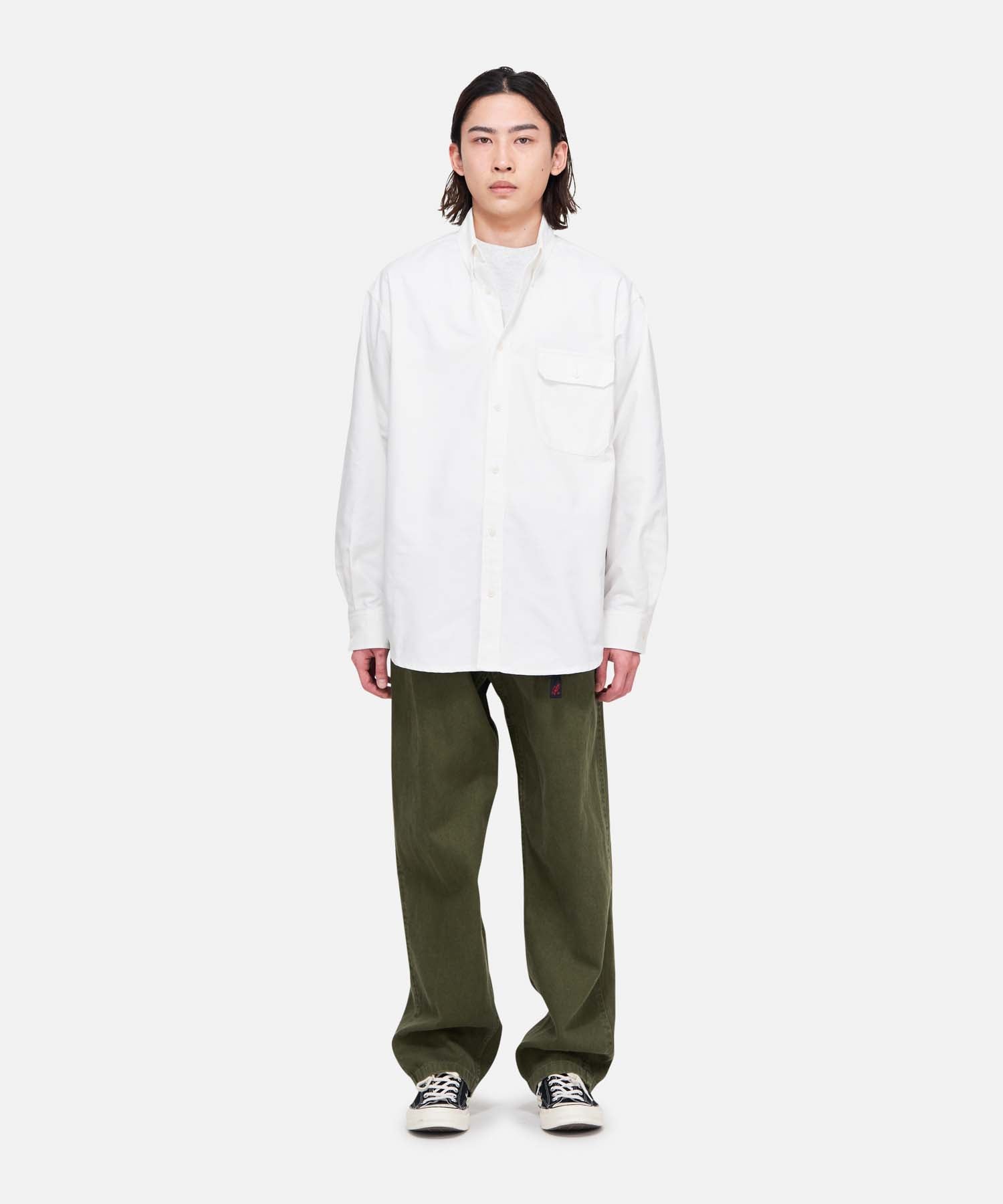 Gramicci Oxford Stance Shirt White