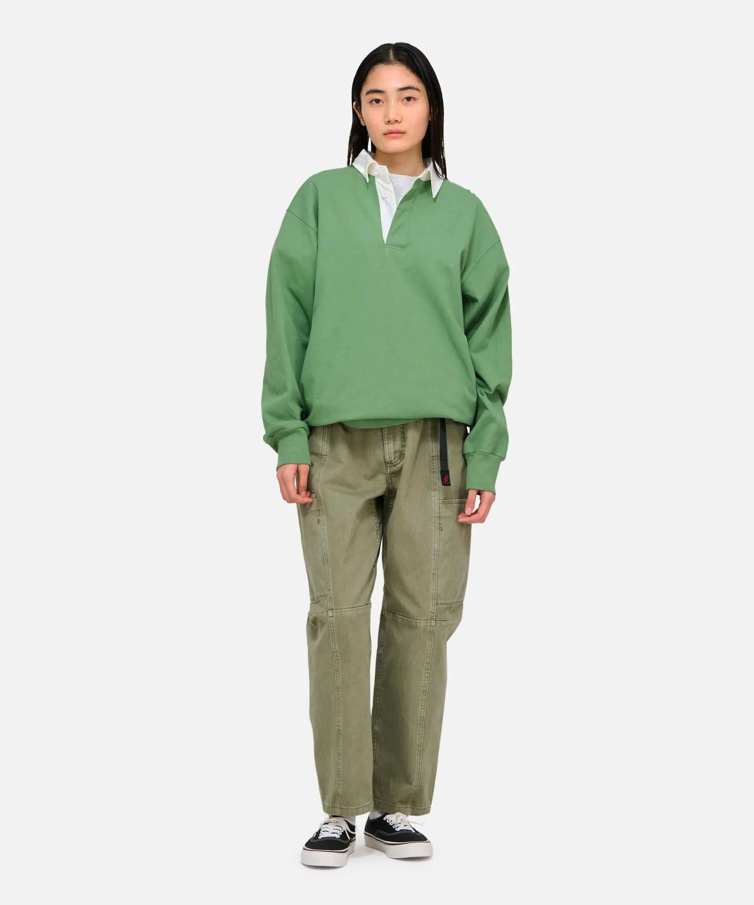 Gramicci Langdon Rugby Shirt Green