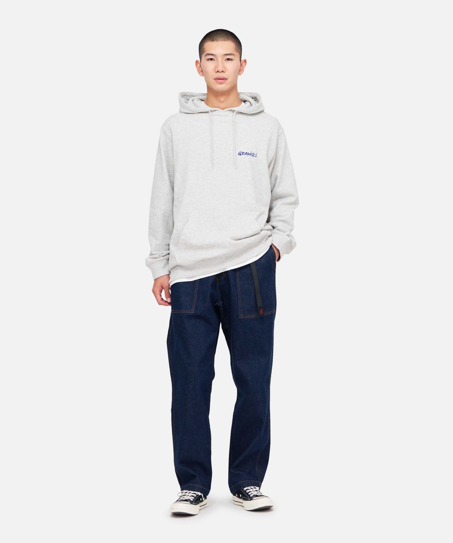 Gramicci Stretch Denim Loose Tapered Ridge Pant One Wash