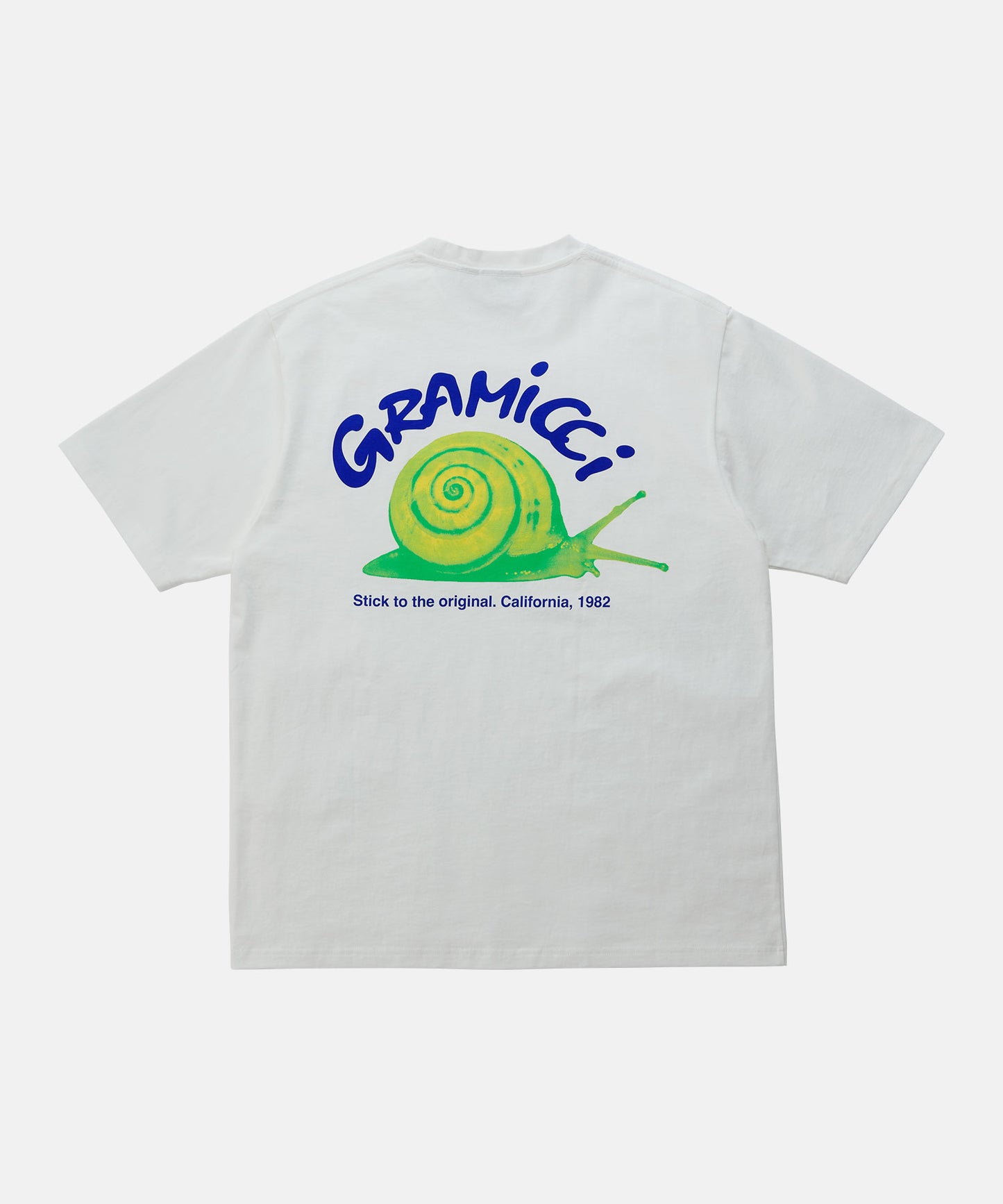 Gramicci Snail Tee in Vintage White