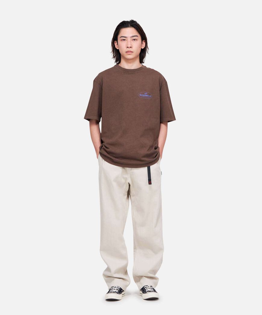 Gramicci Climbing Equipment Tee in Brown Pigment