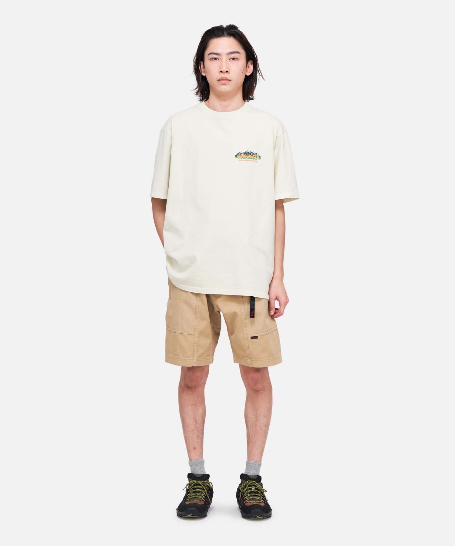 Gramicci Mountaineering Tee in Natural Pigment