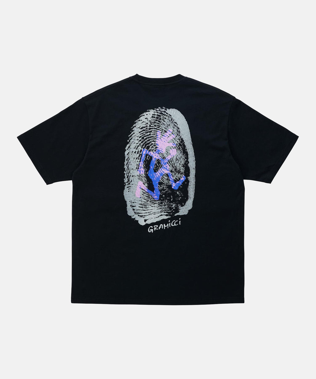 Gramicci Thumbprint Tee in Vintage Black