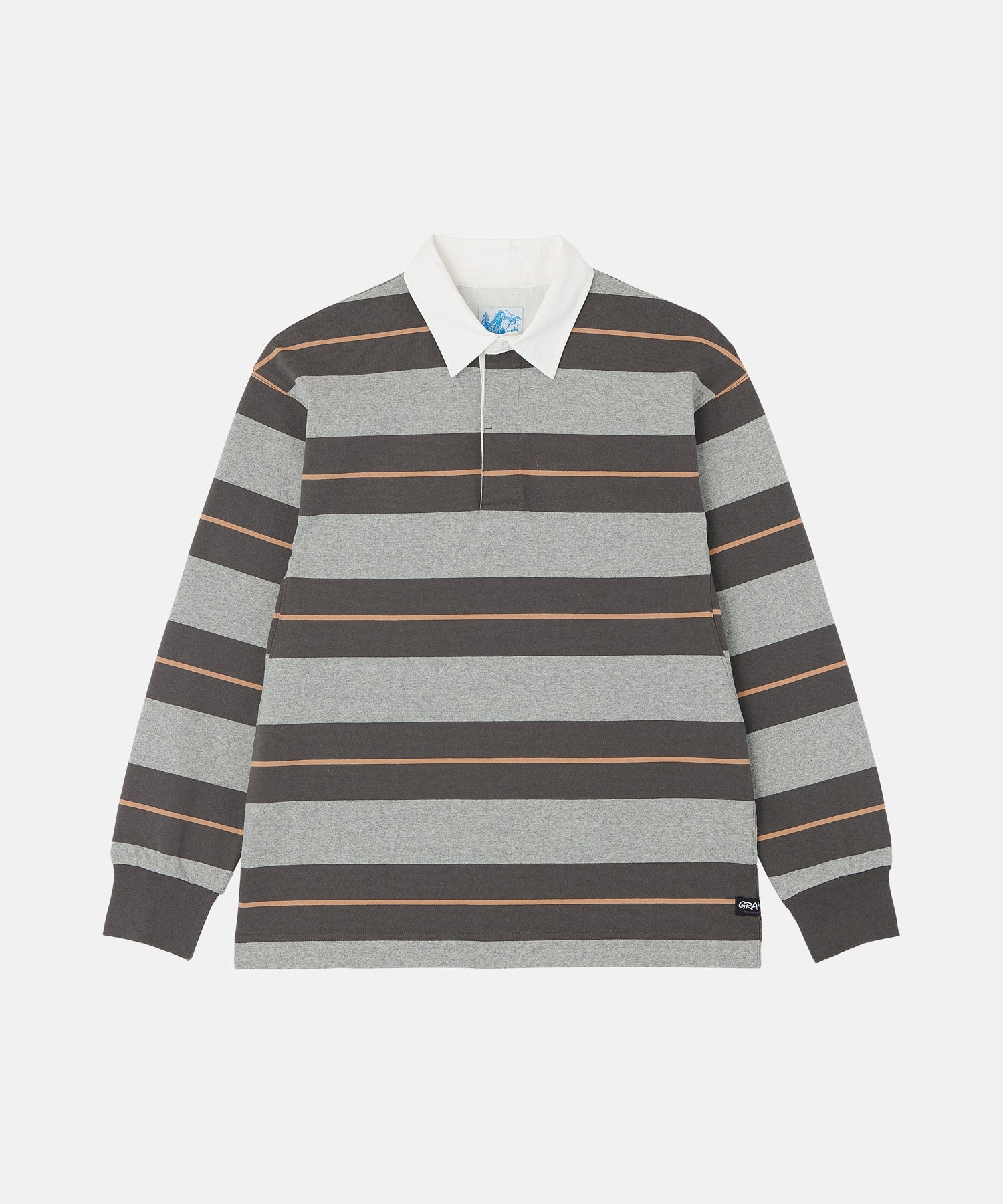 Gramicci Langdon Rugby Shirt in Hunter Grey
