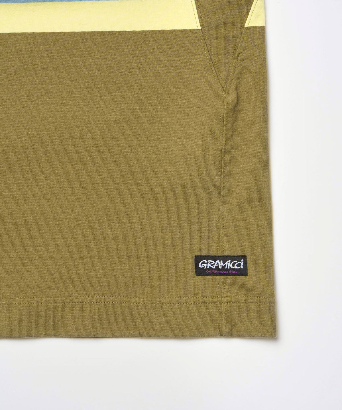 Gramicci Langdon Rugby Shirt in Winter Olive