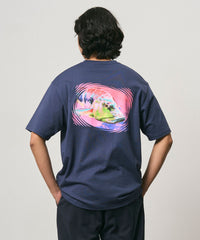 Gramicci Bass Tee in Navy