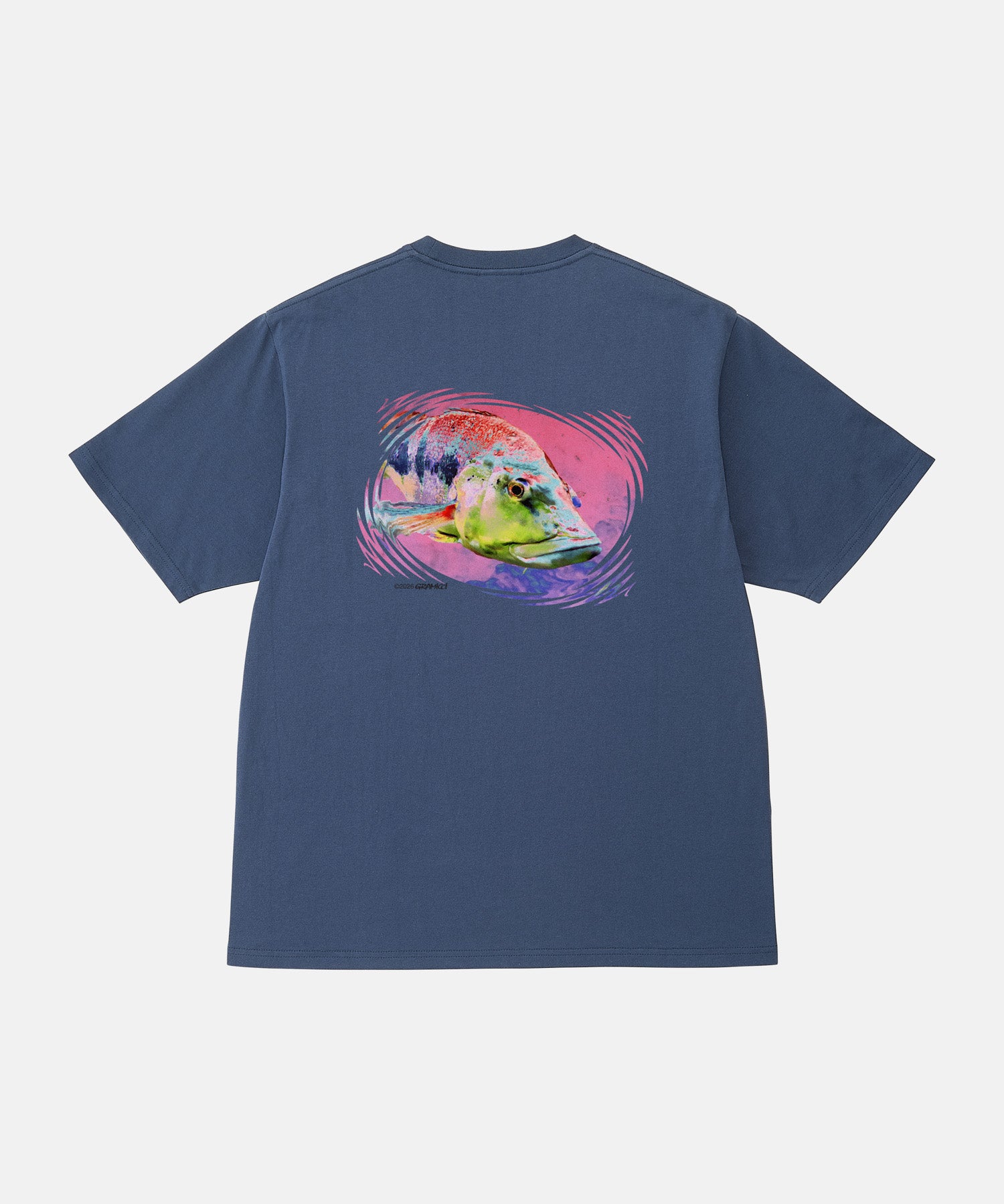 Gramicci Bass Tee in Navy